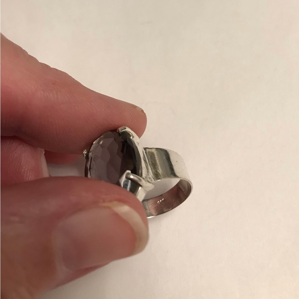 Amethyst 925 Sterling Silver Ring - Picture 3 of 3